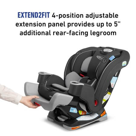 BSBEBE כיסא בטיחות גרקו אקסטנד טו פיט GRACO EXTEND2FIT 3IN1 מושבי