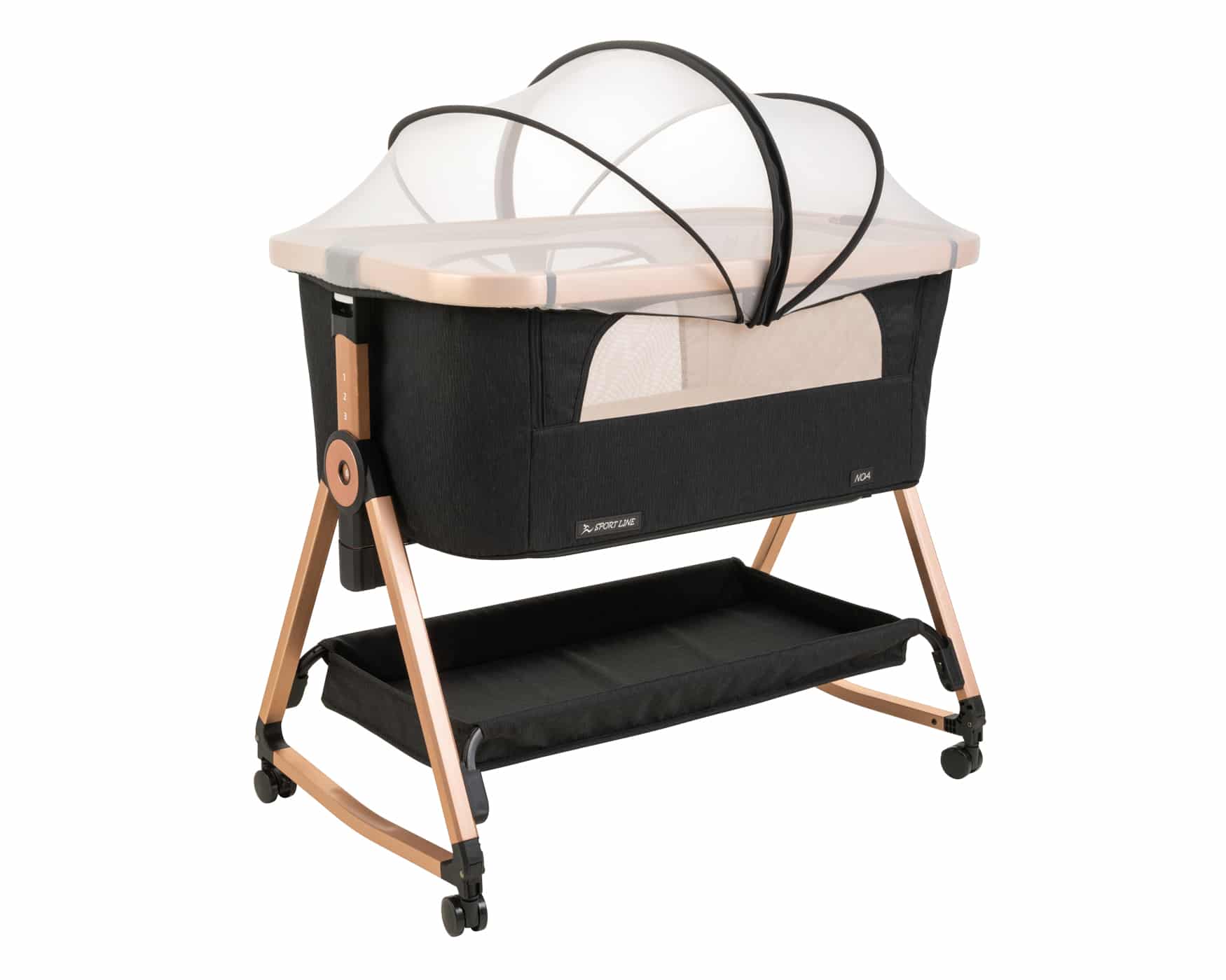עריסה נצמדת למיטה NOA ROSE GOLD עריסה נצמדת למיטה NOA ROSE GOLD