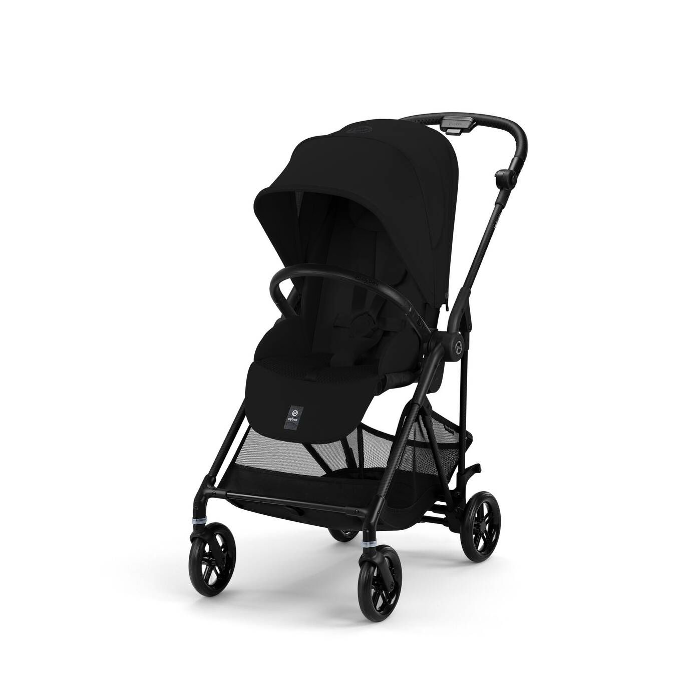 עגלת תינוק משולבת Melio 3 Carbon Magic Black בצבע שחור עגלת תינוק משולבת Melio 3 Carbon Magic Black בצבע שחור