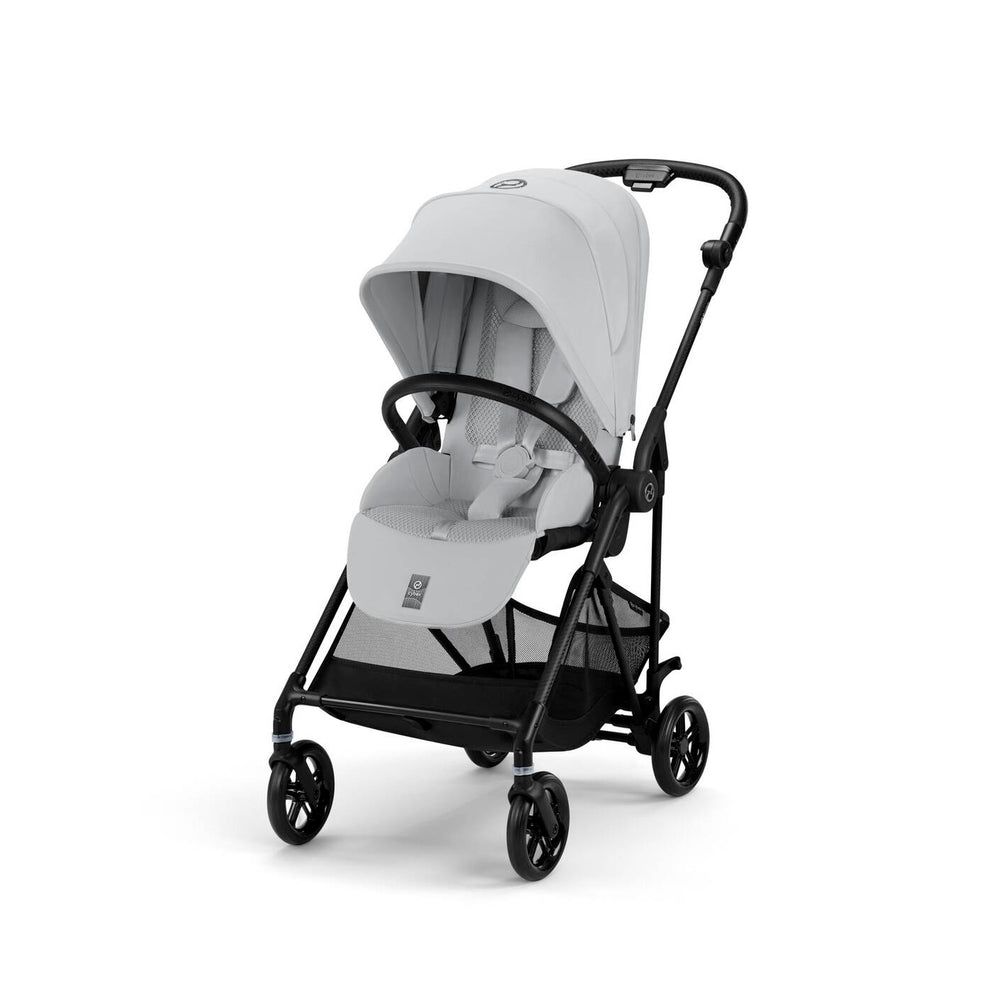 עגלת תינוק משולבת Melio 3 Carbon Fog Grey בצבע אפור עגלת תינוק משולבת Melio 3 Carbon Fog Grey בצבע אפור