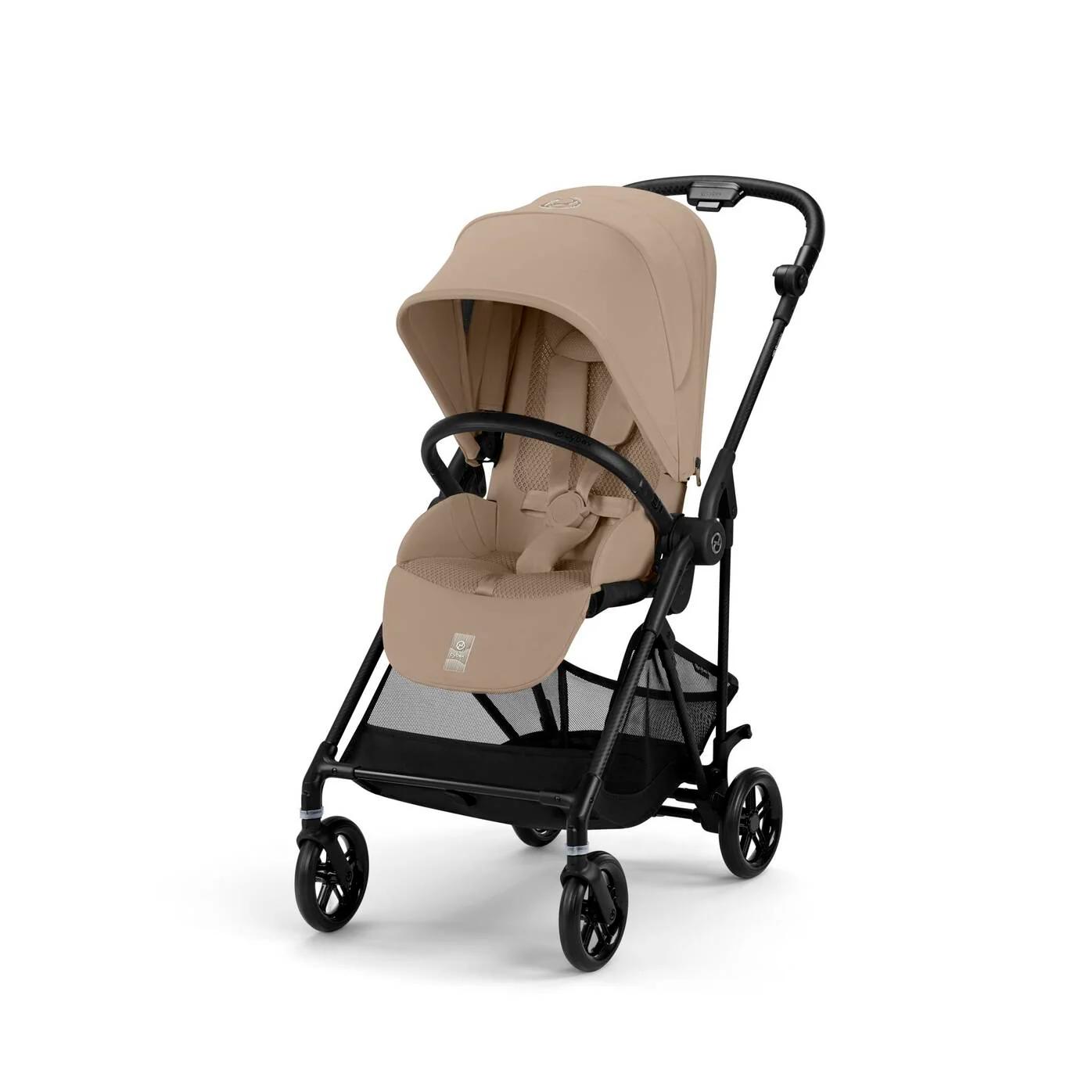 עגלת תינוק משולבת Melio 3 Carbon Almond Beige בצבע בז' עגלת תינוק משולבת Melio 3 Carbon Almond Beige בצבע בז'