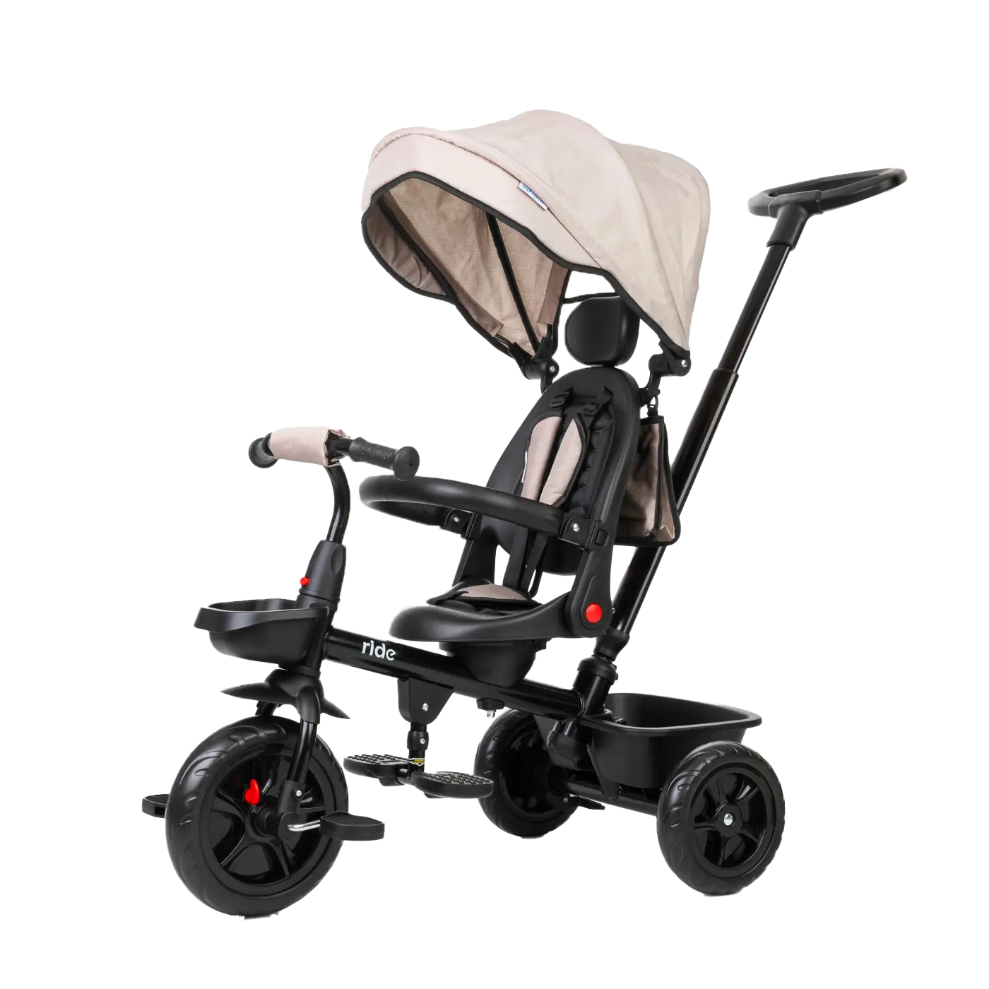 תלת אופן מסתובב בעל גב מתכוונן אנפנטי Infanti Ride תלת אופן מסתובב בעל גב מתכוונן אנפנטי Infanti Ride