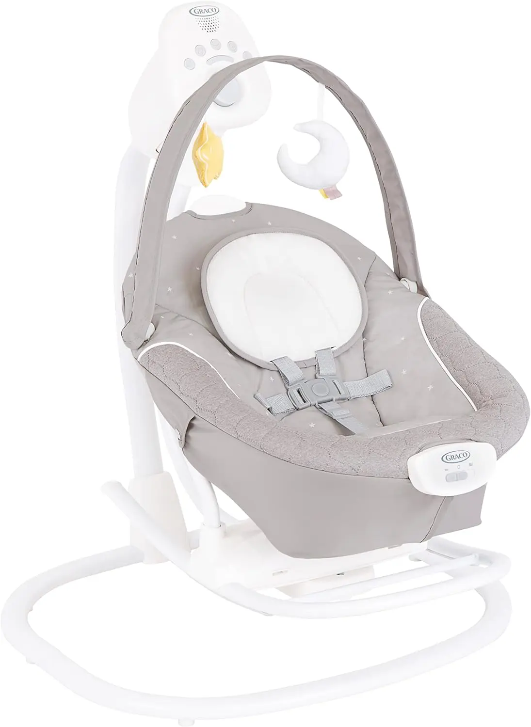 נדנדה חשמלית גרקו שקטה במיוחד 2ב1 SoftSway - Starlight Graco נדנדה חשמלית גרקו שקטה במיוחד 2ב1 SoftSway - Starlight Graco