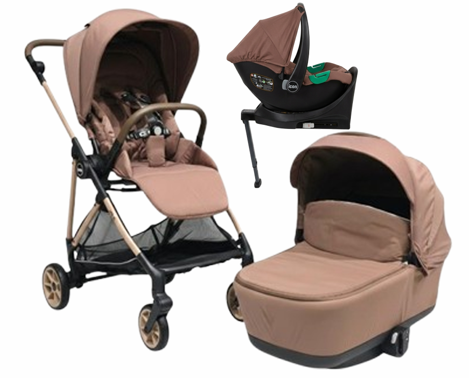 עגלה משולבת ICON VELO 4 חלקים כולל סלקל ובסיס אדמה מבית ICON עגלה משולבת ICON VELO 4 חלקים כולל סלקל ובסיס אדמה מבית ICON