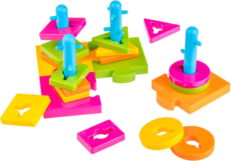 השחלת צורות בסיבוב Ba-Li-Toy השחלת צורות בסיבוב Ba-Li-Toy