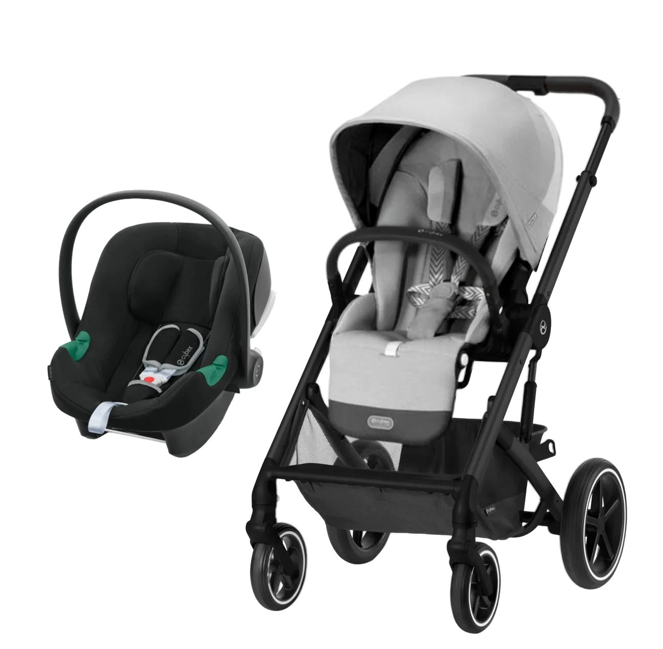 עגלת תינוק CYBEX משולבת - טיולון ועריסה Balios S4 TS כולל סל-קל Aton B2 עגלת תינוק CYBEX משולבת - טיולון ועריסה Balios S4 TS כולל סל-קל Aton B2