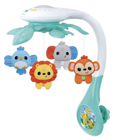 מובייל חיות גונגל עם הקרנה I AM - Winfun מובייל חיות גונגל עם הקרנה I AM - Winfun