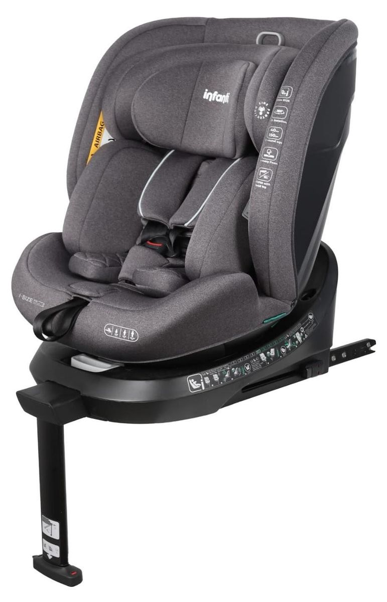 כיסא בטיחות אנפנטי Infanti i-ELITE 360 PRO R129 מסתובב 40-150 ס"מ כיסא בטיחות אנפנטי Infanti i-ELITE 360 PRO R129 מסתובב 40-150 ס"מ